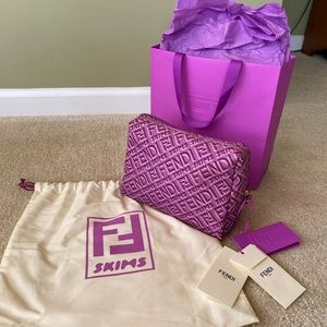 FENDI x Skims cosmetics bag. BRAND NEW WITH TAGS!!